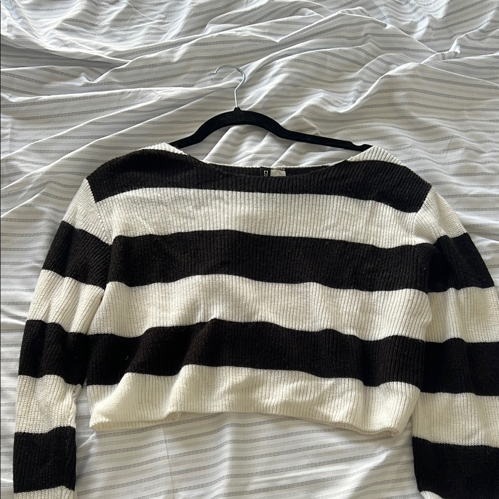 H&M cropped sweater